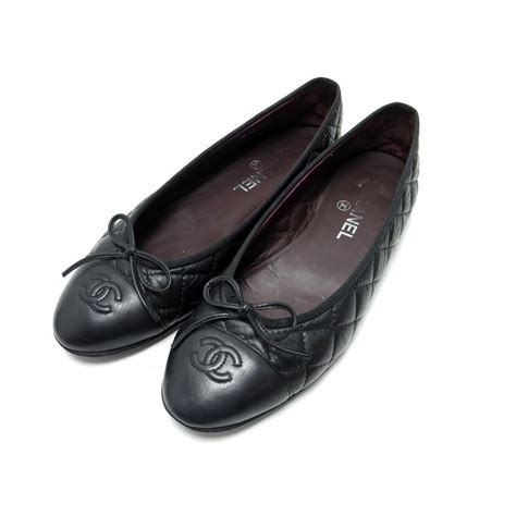 chanel g26250|chaussures chanel ballerines logo cc g26250 38.5 cuir.